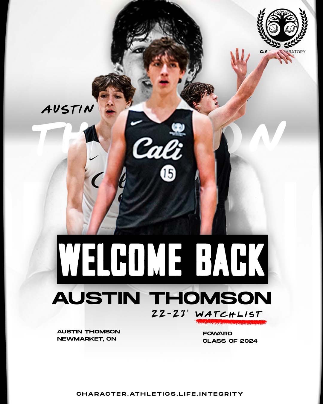 You are currently viewing Welcome back Austin Thomson